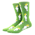 Groene kaketoe sokken