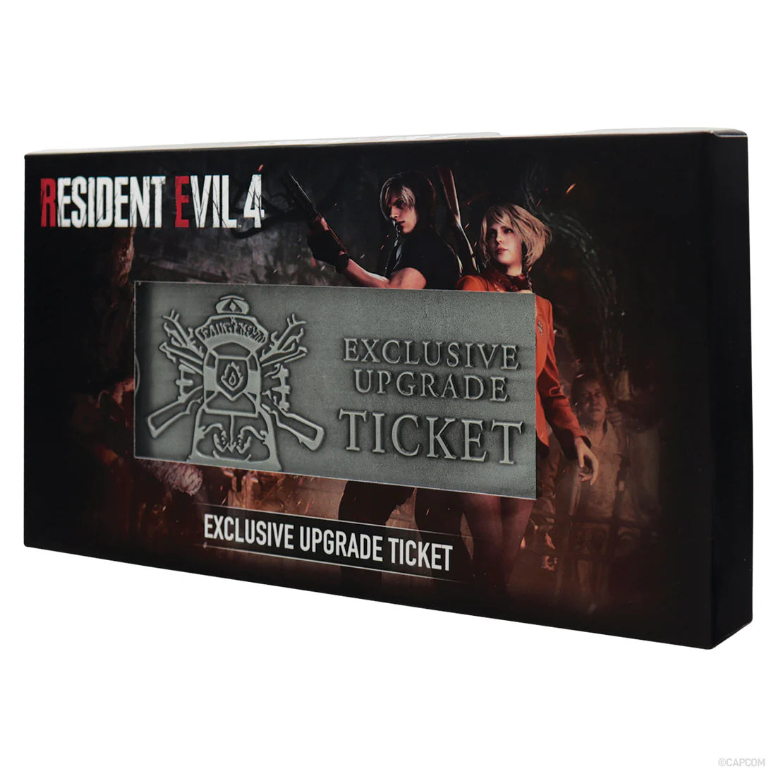 resident evil 4 metal exclusive upgrade ticket fanattik