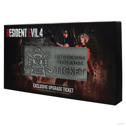 resident evil 4 metal exclusive upgrade ticket fanattik