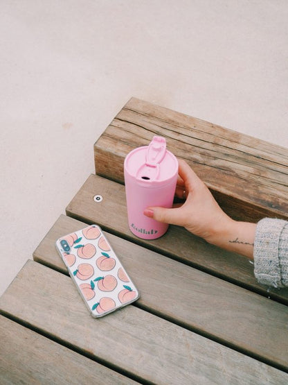 Pastel Pink Insulated Mug 