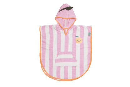 Mandy Mandarin Hooded Poncho
