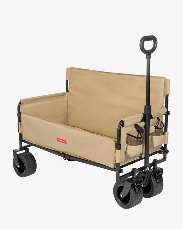 Folding trolley convertible into a bench – CHESTER