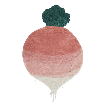 Washable Rug Ramona the Radish