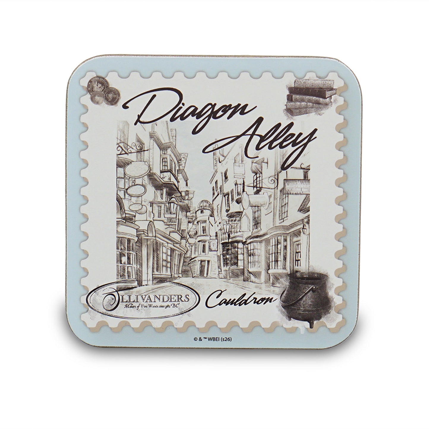 Harry Potter Coaster (Diagon Alley Sketch)