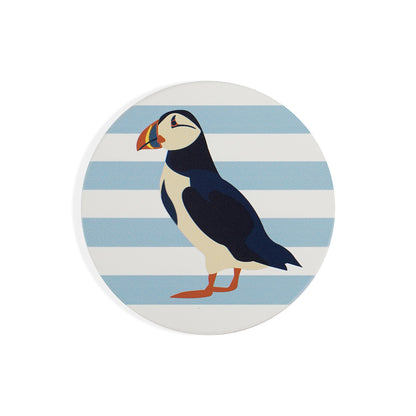 RSPB Puffin Single Coaster