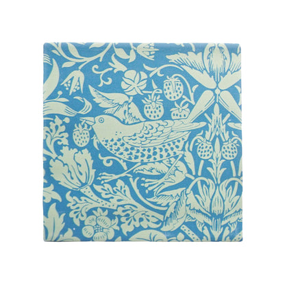 Set of 2 ACS William Morris Sage Ceramic Coasters