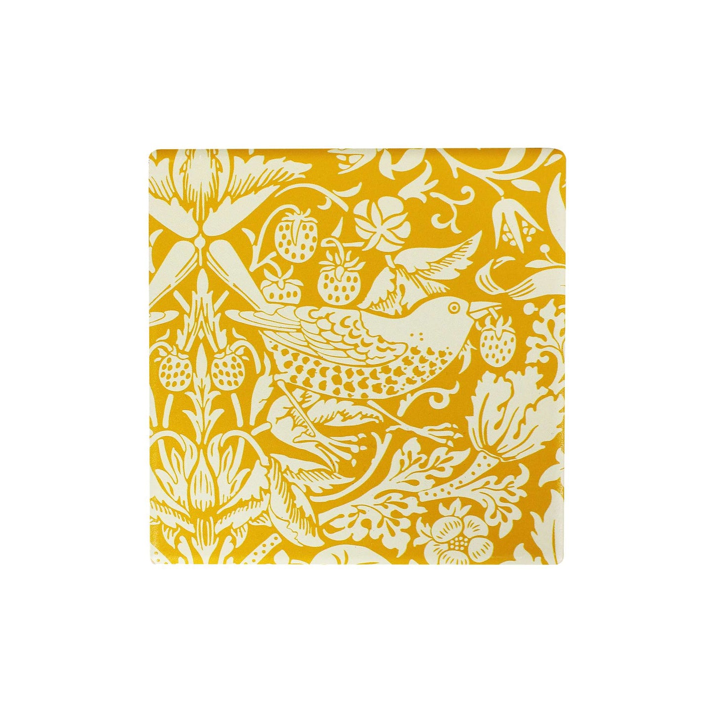 Set of 2 ACS William Morris Ceramic Coasters (Quince