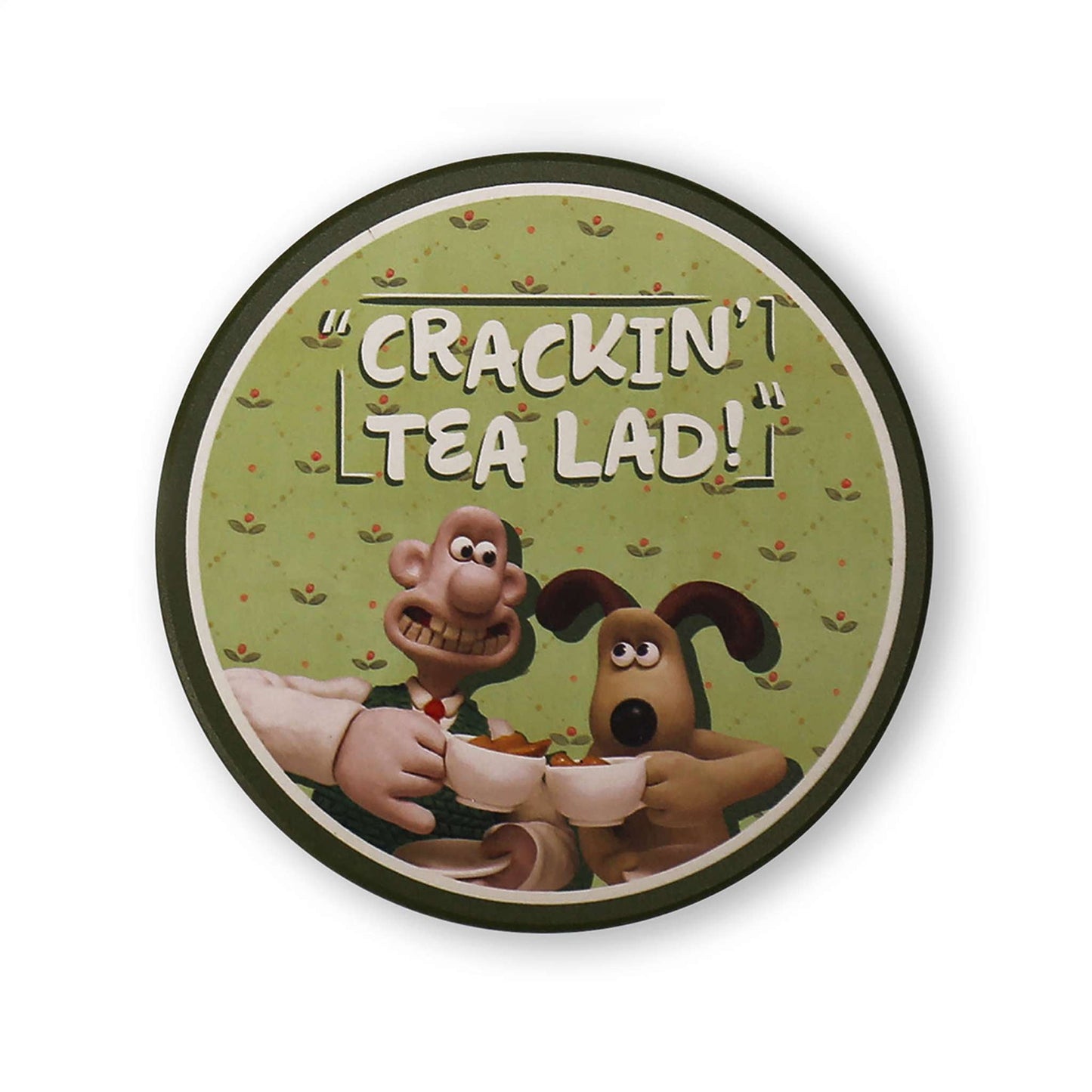 Set of 4 Wallace & Gromit ceramic coasters