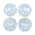 Lot de 4 sous-verres en céramique William Morris - Strawberry