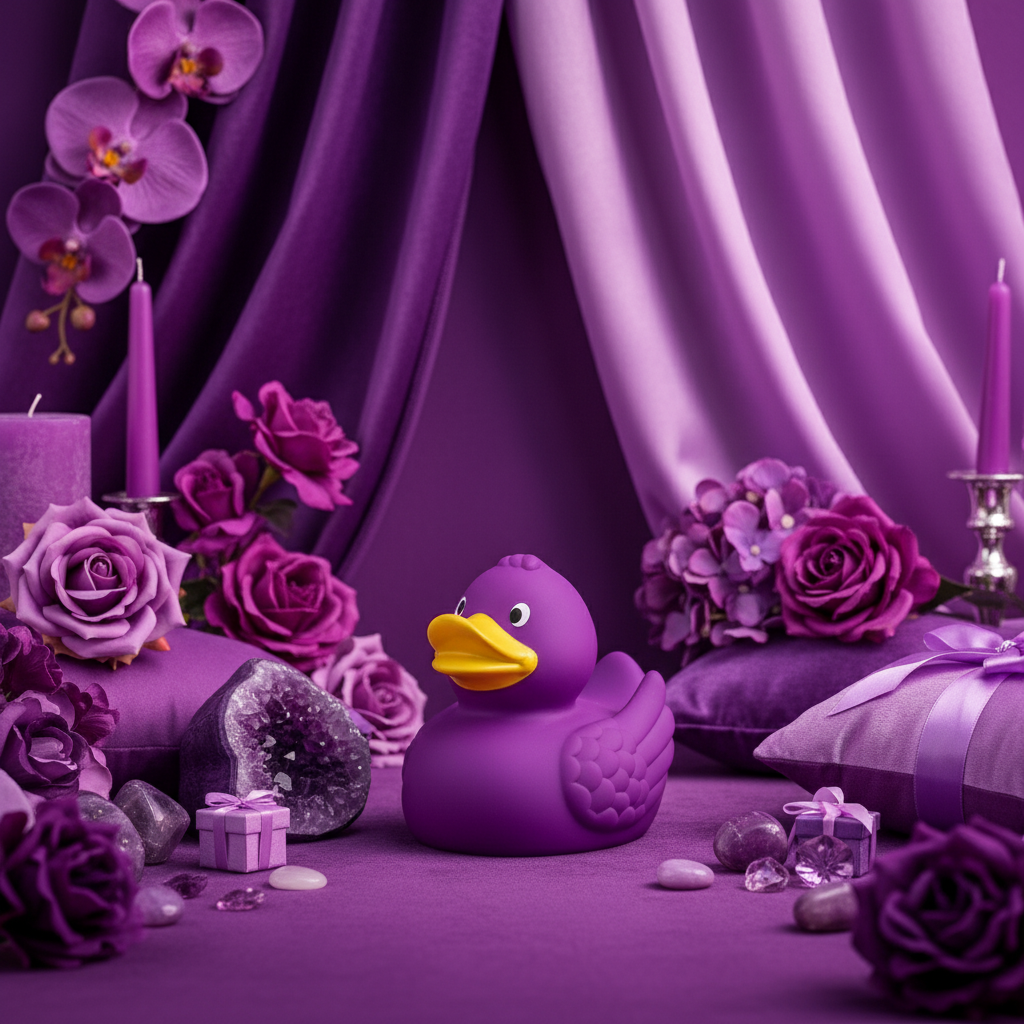Purple duck