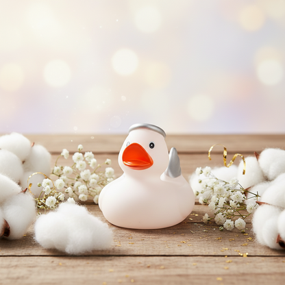 White angel duck