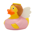 Pink guardian angel duck