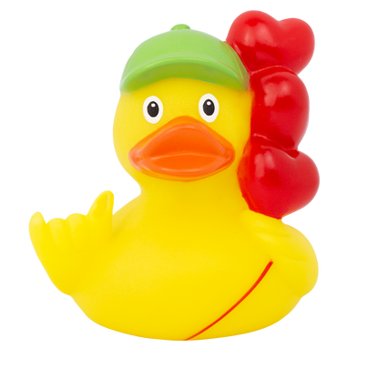 Canard Ballons Cœurs Lilalu