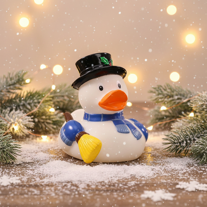 Snowman duck