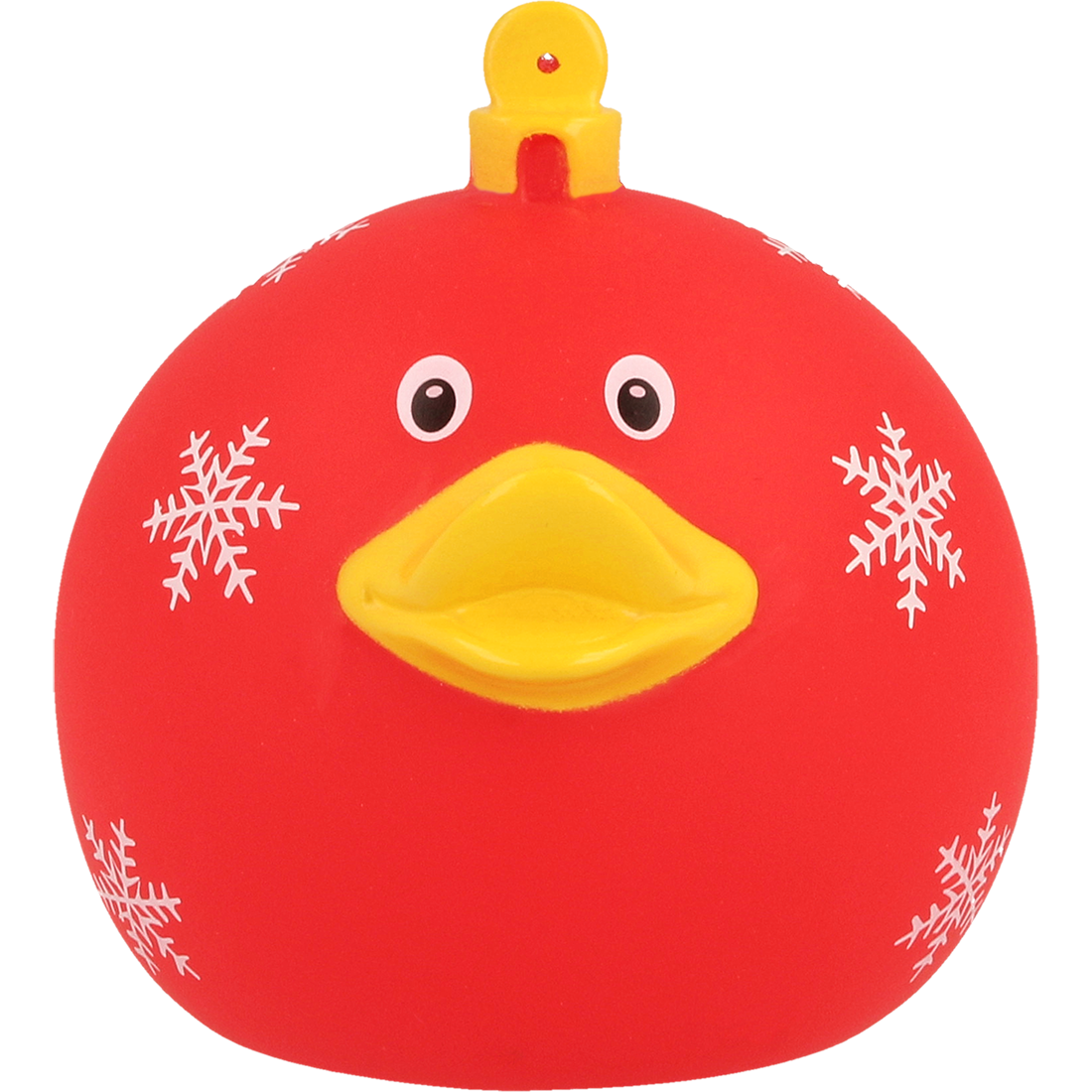 Weihnachtskugel mit roter Ente