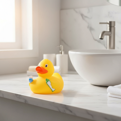 Toothbrush duck