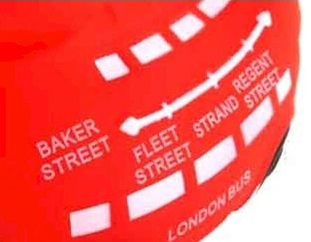 Ente Roter London-Bus