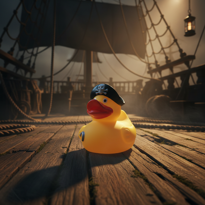 Duck Captain Pirate