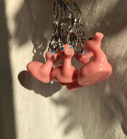 Posankka Eend Varken Sleutelhanger