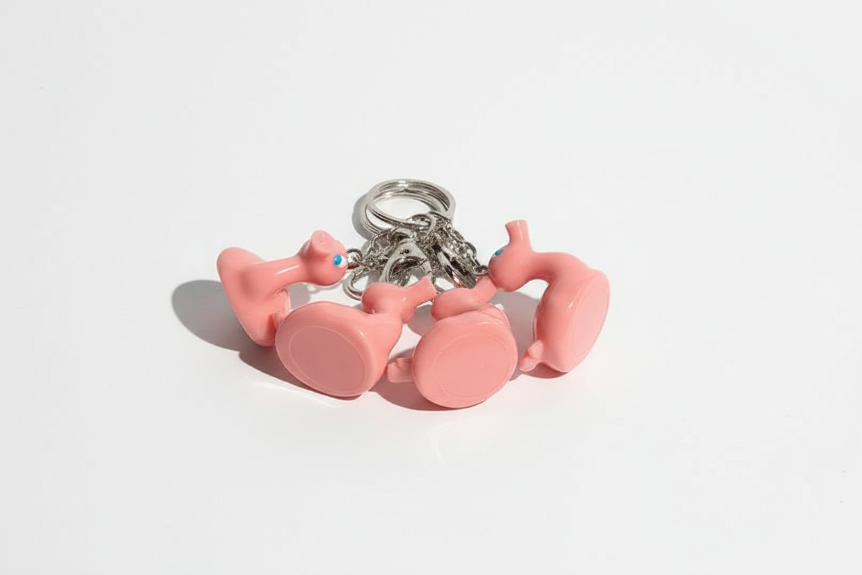 Posankka Eend Varken Sleutelhanger