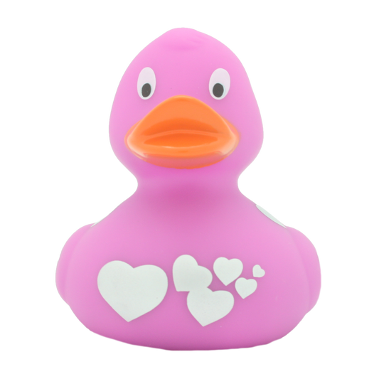 Heart pink duck