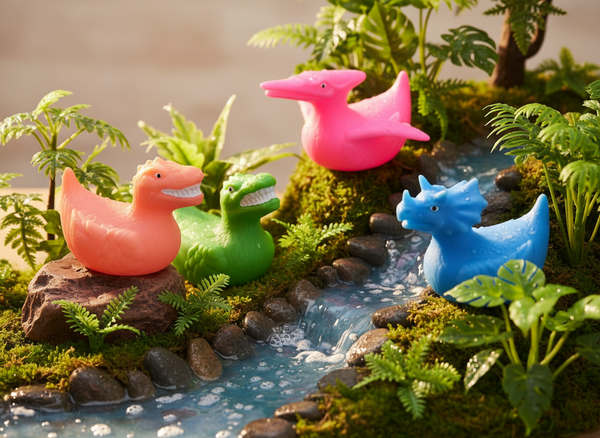 Kleine eendjes-dinosaurussen
