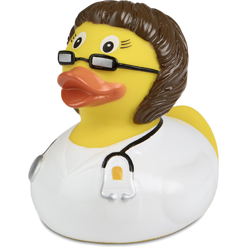 Eend Vrouw Dokter Brunette