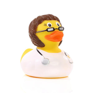 Eend Vrouw Dokter Brunette