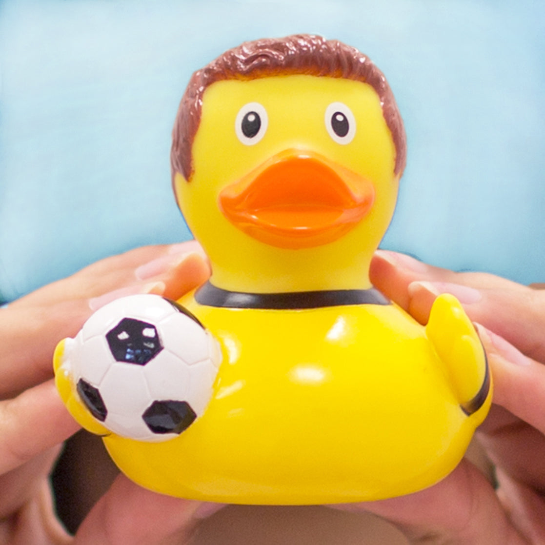 Canard Footballeur Jaune