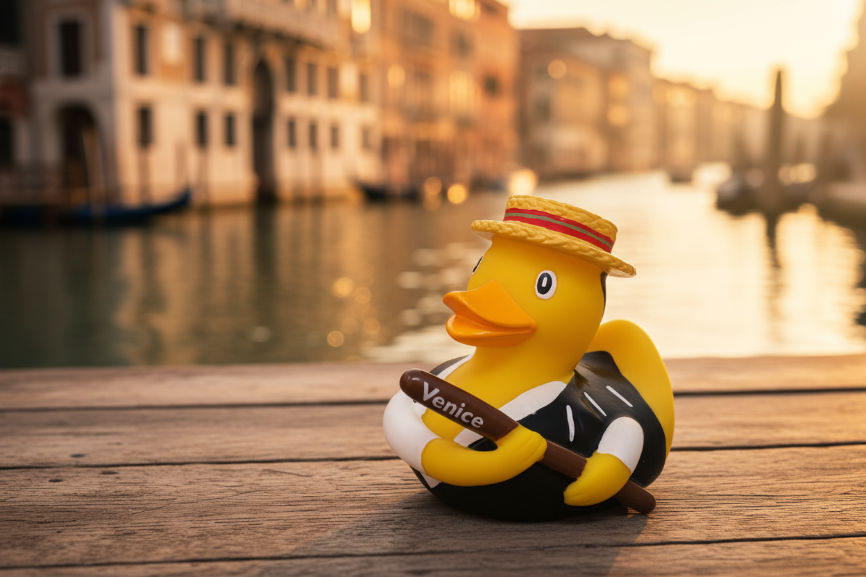 Canard Gondolier Venise