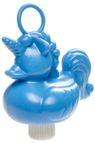Blauwe eenhoorn visser