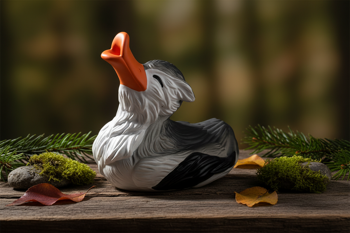 Wolf duck