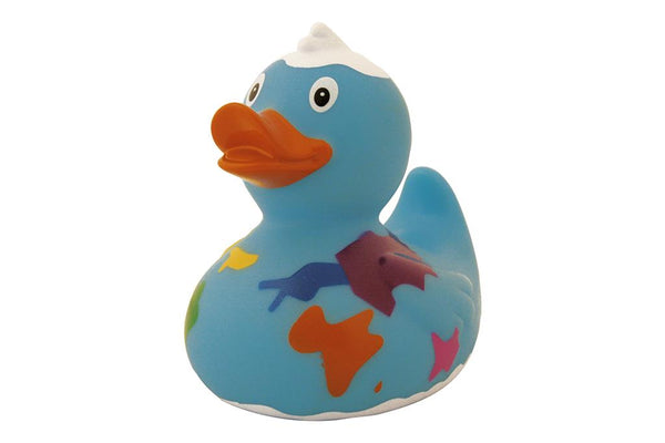 Wereldkaart van de eenden