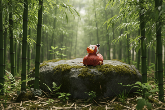 Rote Panda-Ente