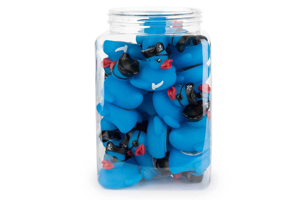 Kleine Ente de Bain Pirate Blau
