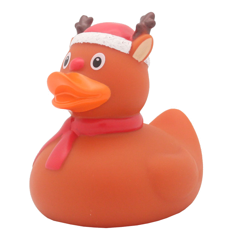 Santa Claus Duck Reindeer