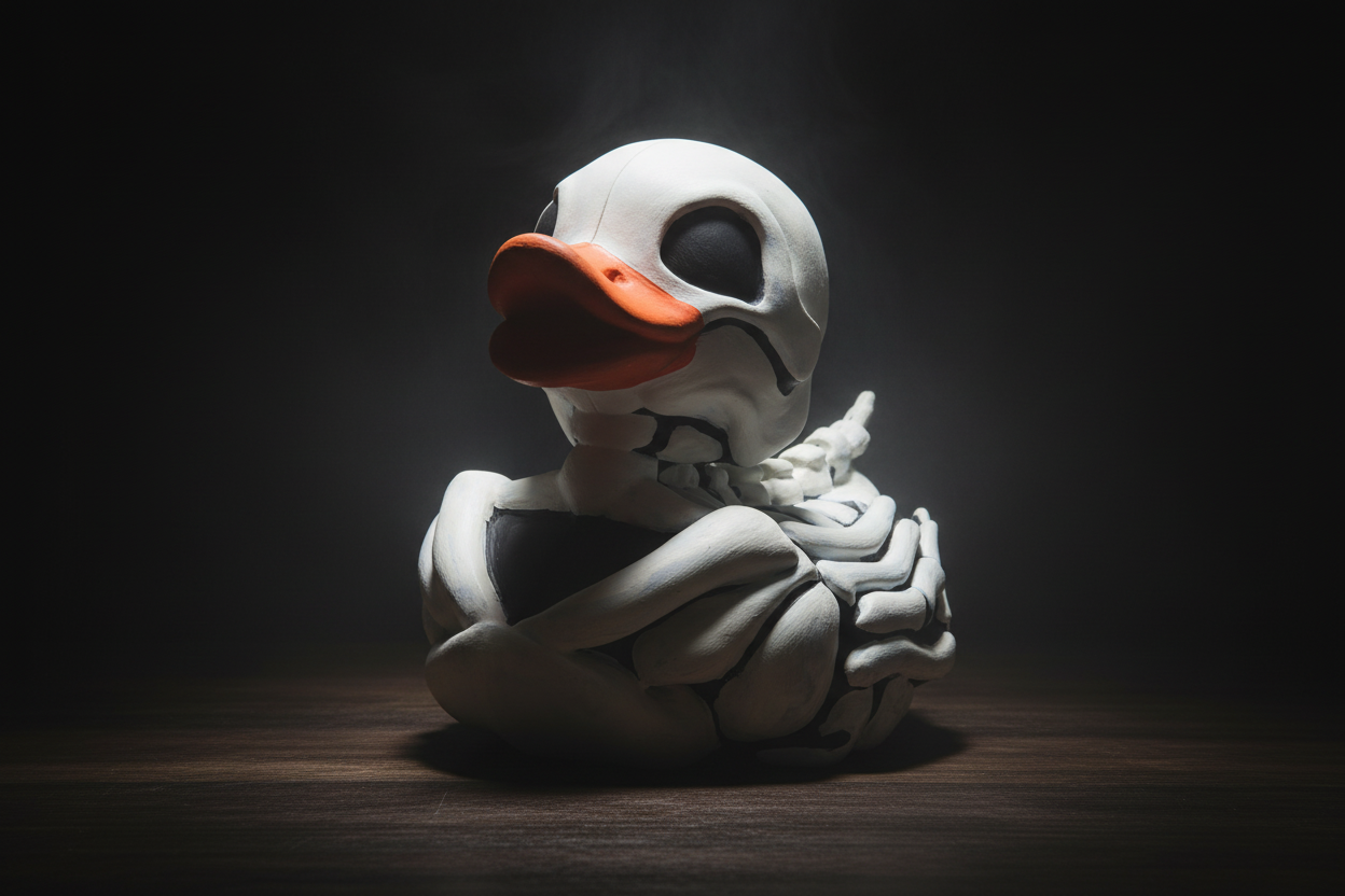 Duck skeleton