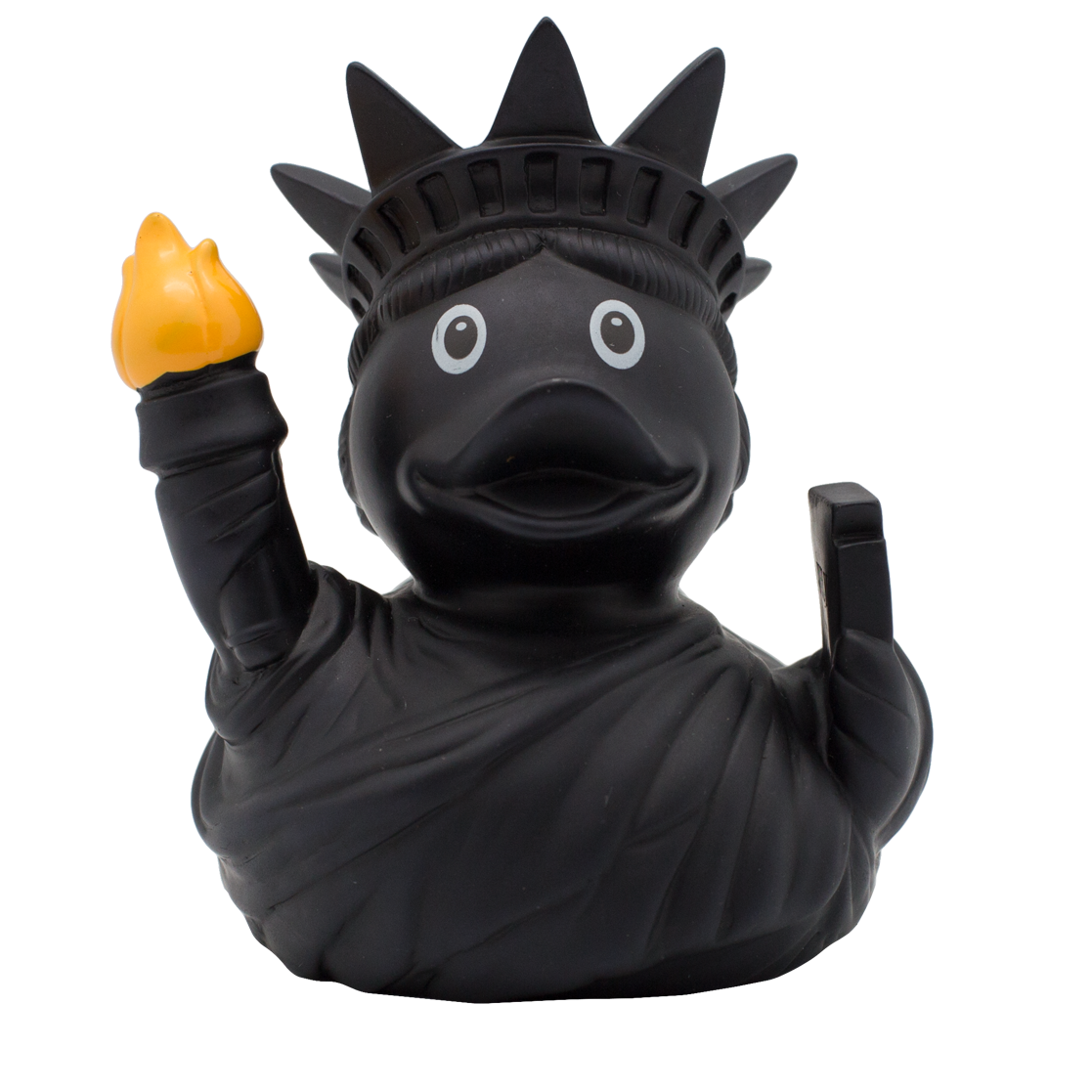 Duck Statue of Black Liberty