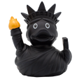 Duck Statue of Black Liberty