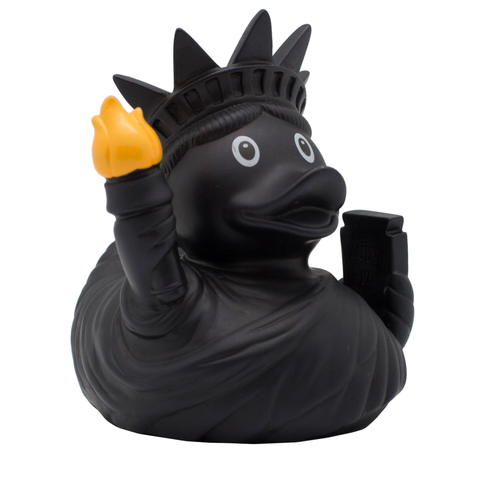 Duck Statue of Black Liberty