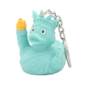 Duck keychain statue of freedom