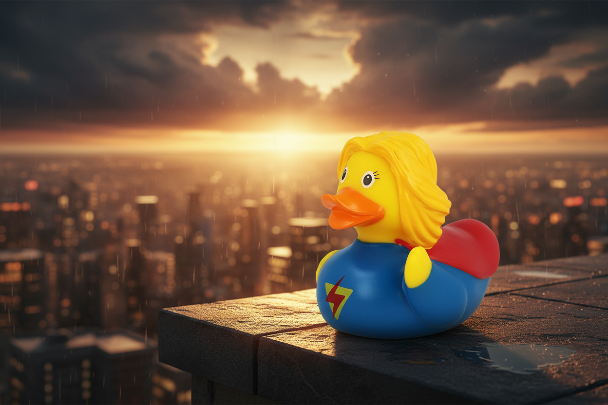 Super duck woman