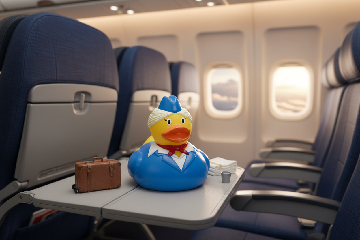 Canard Hôtesse de l'air