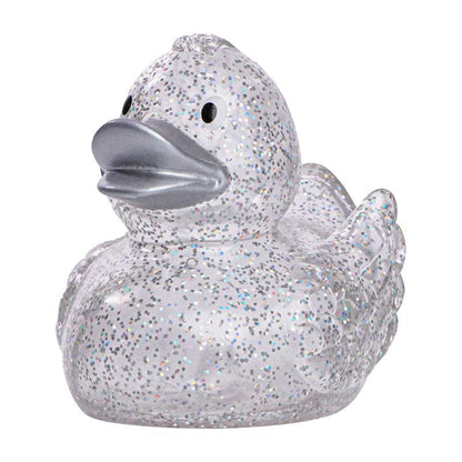 Ente Pailletté Bec Silber