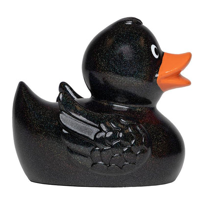 Ente Pailletté Bec Silber