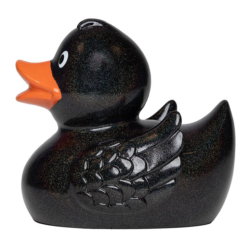 Ente Pailletté Bec Silber