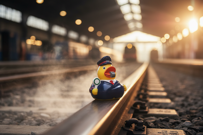 Canard Conducteur de Train