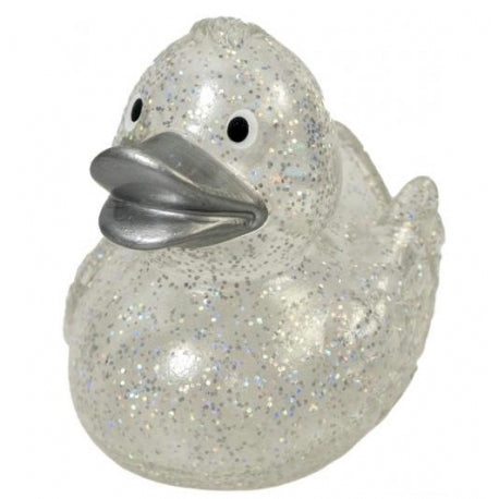 Sparkly Duck Silver Beak