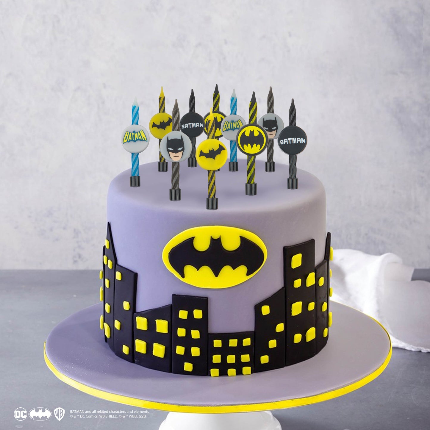 *Bougies d'anniversaire Batman (Set de 10)