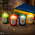 Lot de 4 bougies parfumées Harry Potter - Maisons de Poudlard avec bracelet à breloques